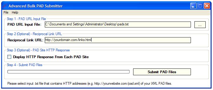 Advanced Bulk PAD Submitter Windows 11 download