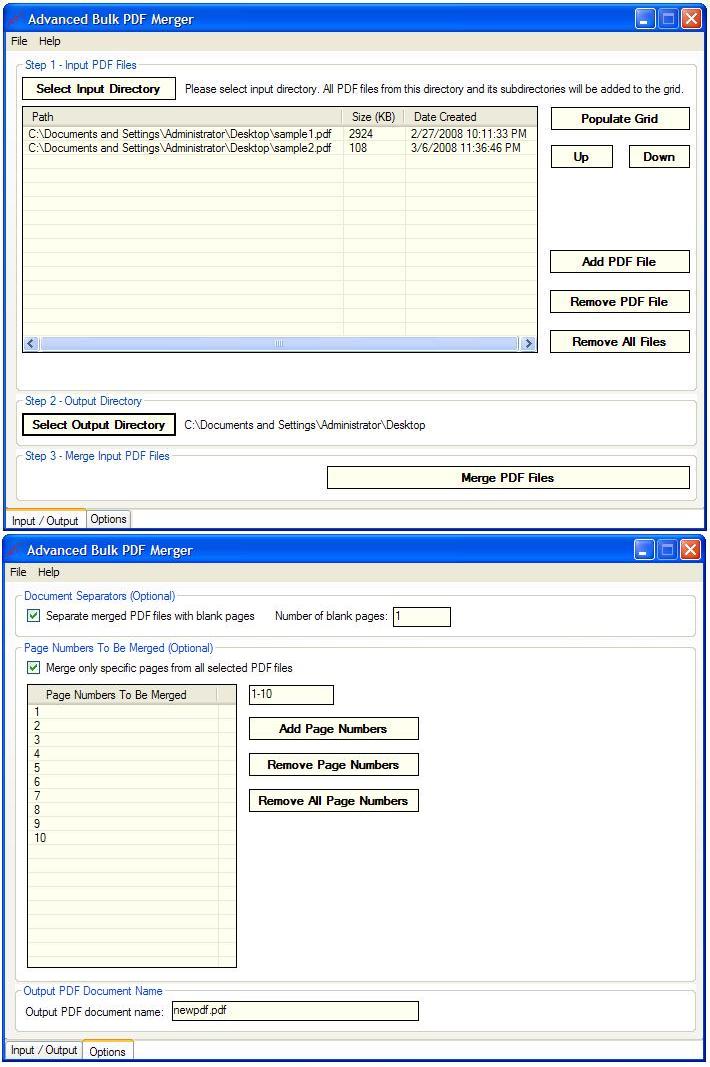 Adobe Community: Merge 2 pdf pages to 1?