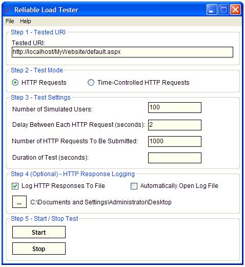 Reliable Load Tester